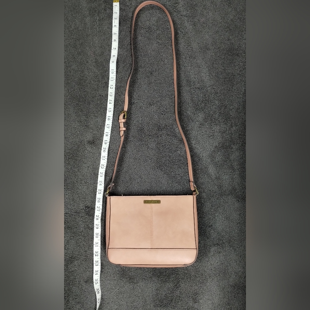 Elegant Pink Crossbody Bag
